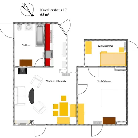 Feriengut Gaarz - Kavaliershaus 17 *
